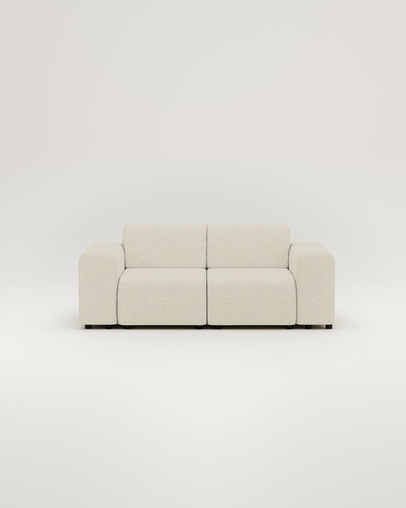 Modulares Sofa Nina 2-Sitzer mit Schlaffunktion