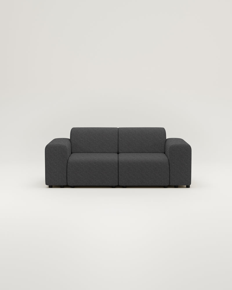 Modulares Sofa Nina 2-Sitzer mit Schlaffunktion