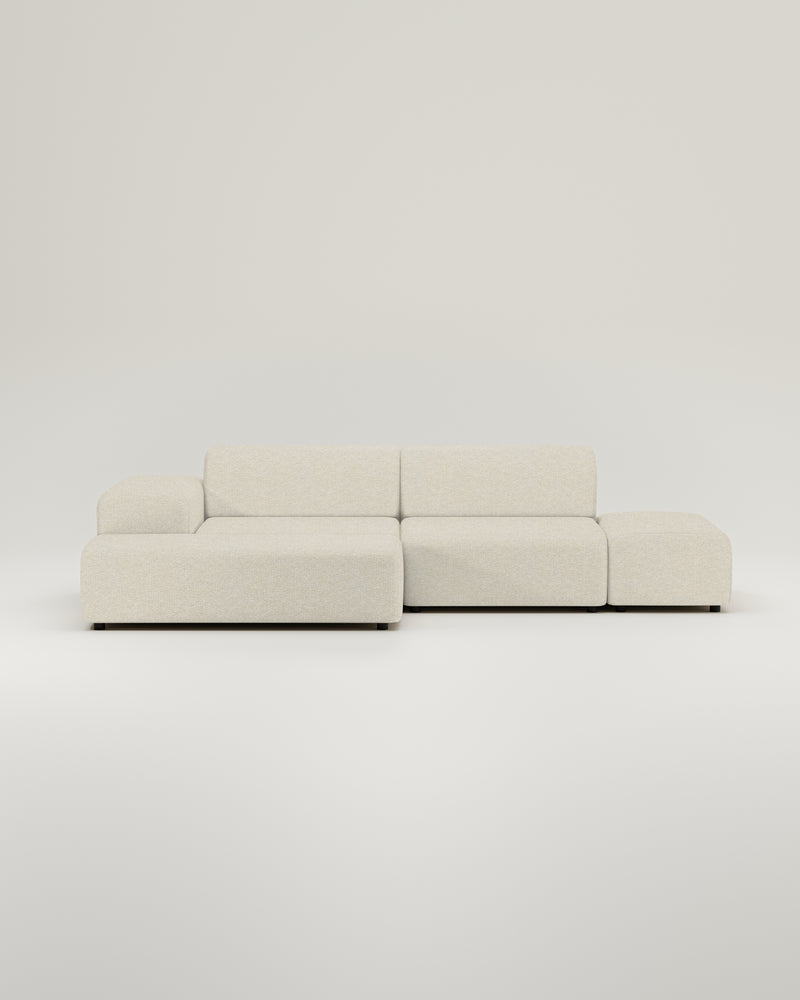 Modulares Ecksofa Nina 4-Sitzer mit Schlaffunktion