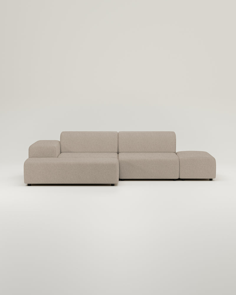 Modulares Ecksofa Nina 4-Sitzer mit Schlaffunktion