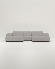 Modulares Sofa Nina U-Form / Wohnlandschaft mit Schlaffunktion
