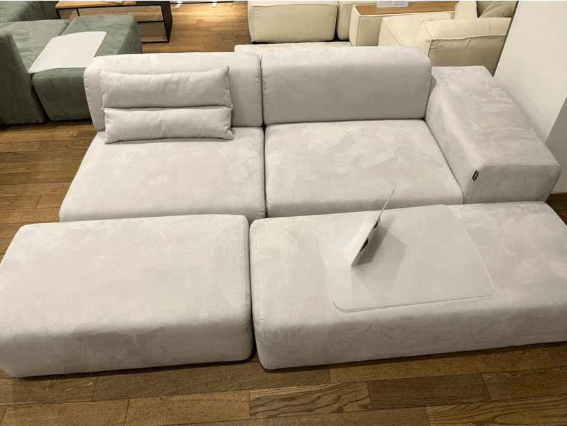 Outlet - Modulares Sofa Nina L mit Schlaffunktion Showroom Hannover