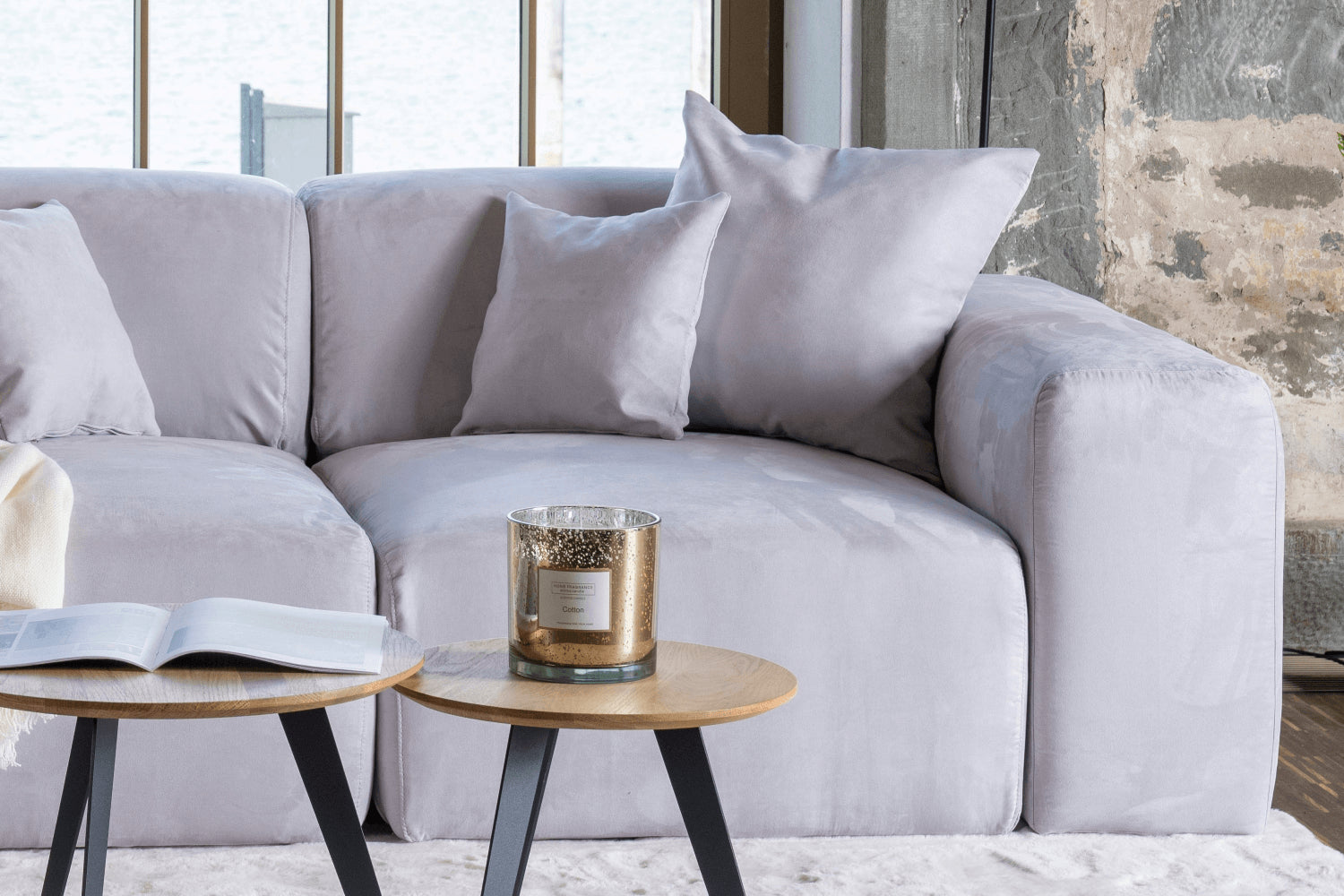 Nina XL modular sofa with sleep function Livom