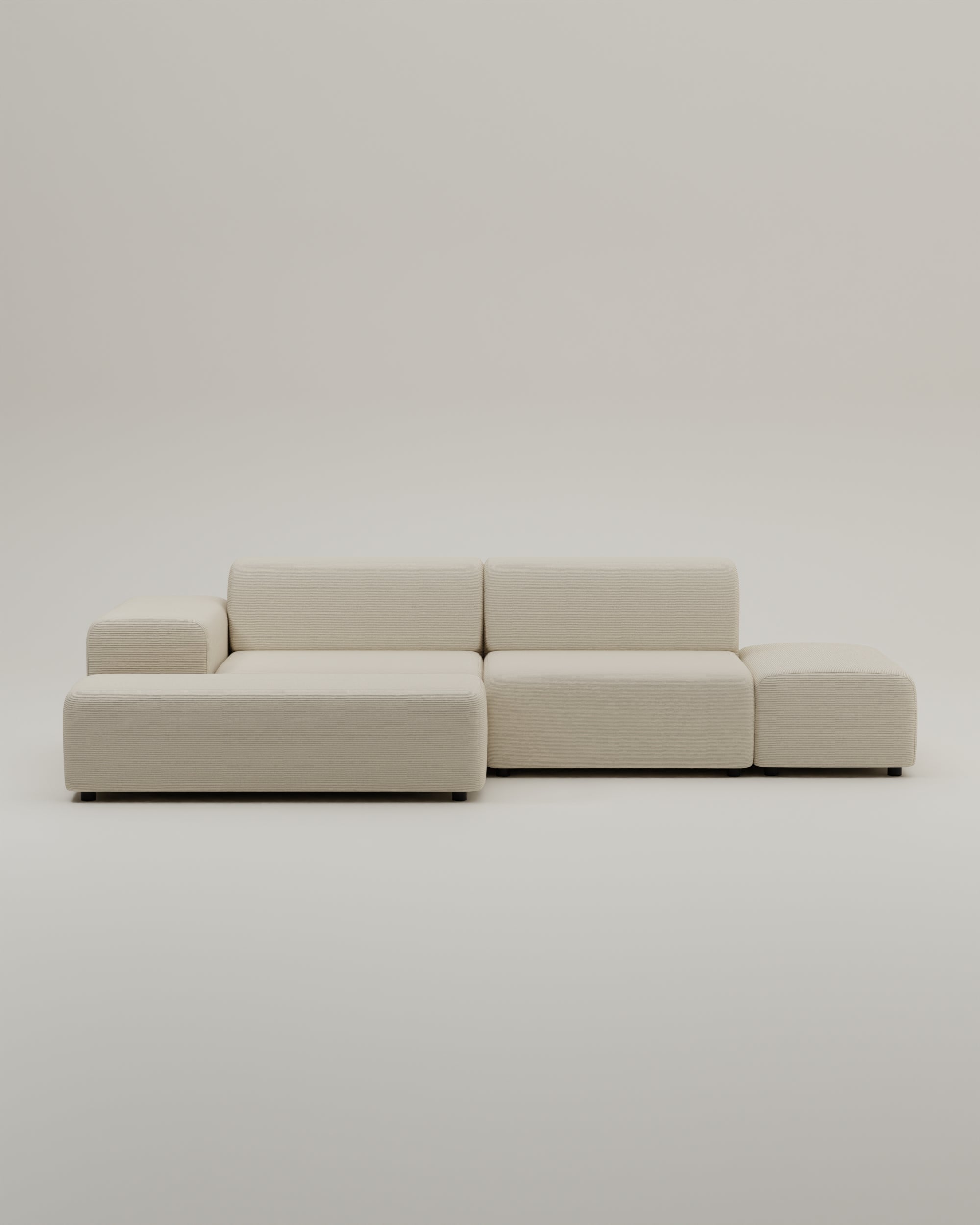 Modulares Ecksofa Nina 4-Sitzer mit Schlaffunktion