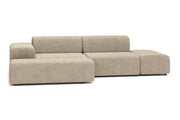 Modulares Sofa Nina L mit Schlaffunktion