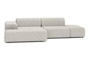 Modulares Sofa Nina L mit Schlaffunktion