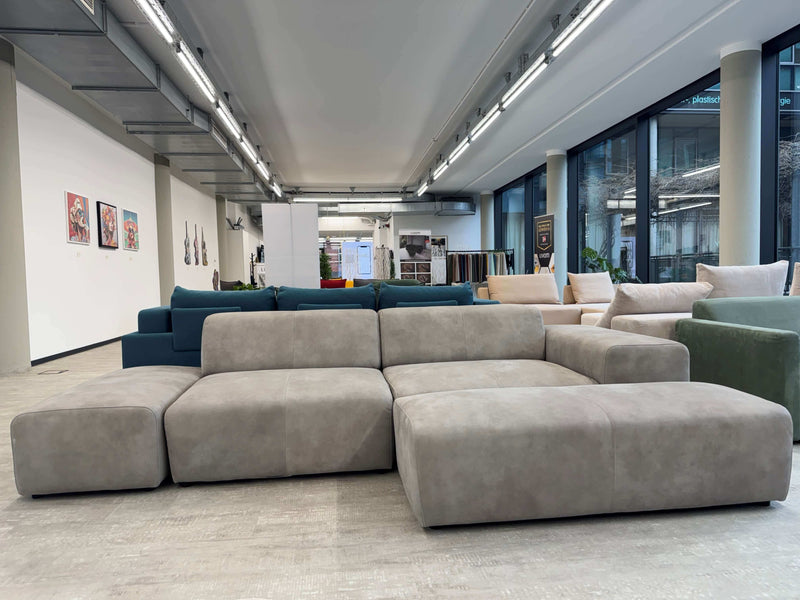 Outlet - Modulares Sofa Nina L mit Schlaffunktion Showroom Frankfurt