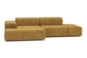 Nina L modular sofa with sleep function