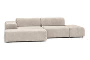 Nina L modular sofa with sleep function