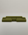 Modulares Sofa Nina U-Form / Wohnlandschaft mit Schlaffunktion