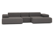 Nina XL modular sofa with sleep function