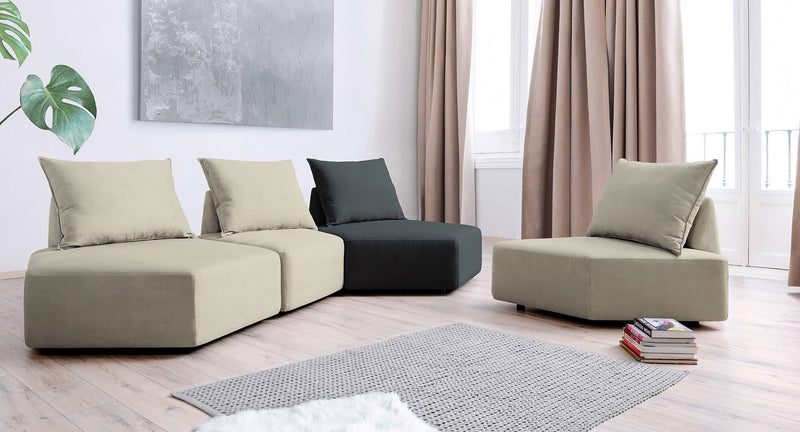 Outlet - Modulares Sofa Katrina mit Schlaffunktion