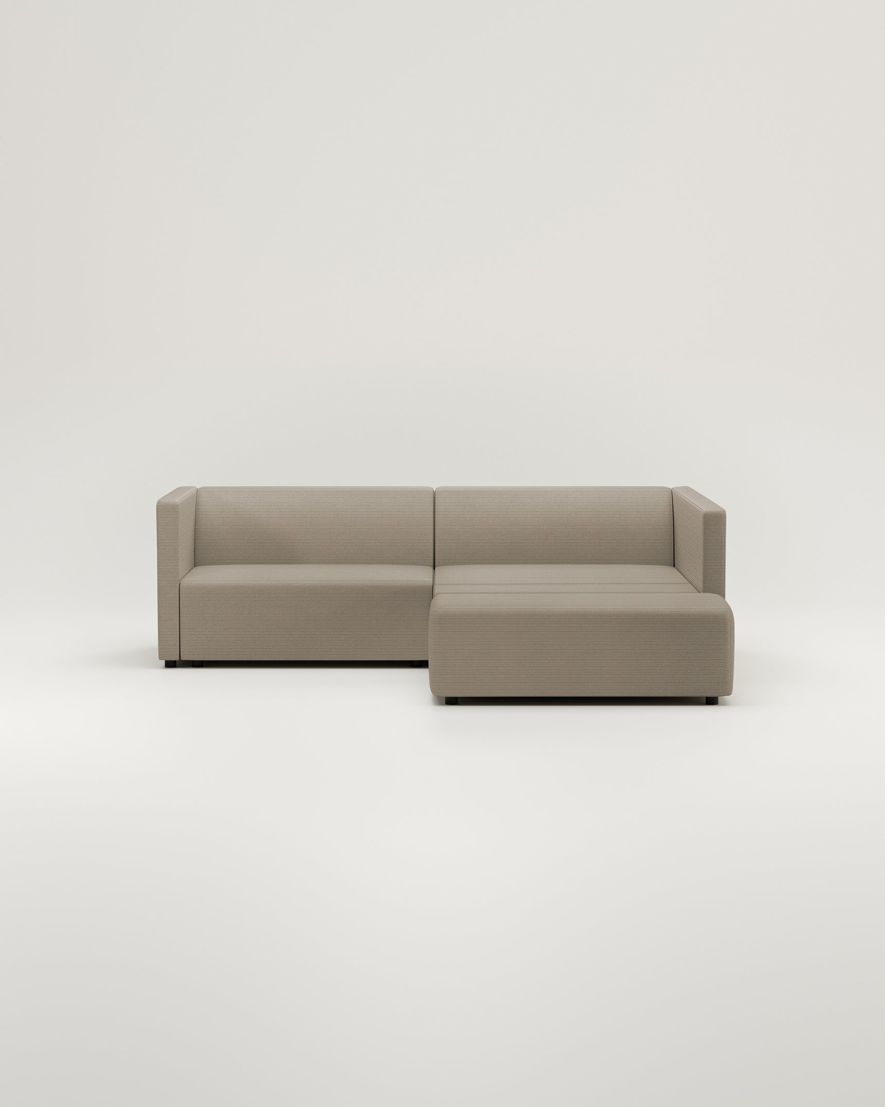 Modulares Ecksofa Paula 3-Sitzer mit Schlaffunktion