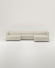 Modulares Sofa Paula U-Form / Wohnlandschaft mit Schlaffunktion