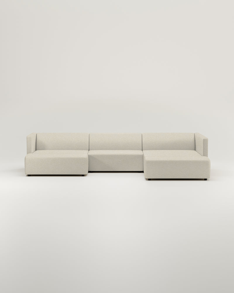 Modulares Sofa Paula U-Form / Wohnlandschaft mit Schlaffunktion