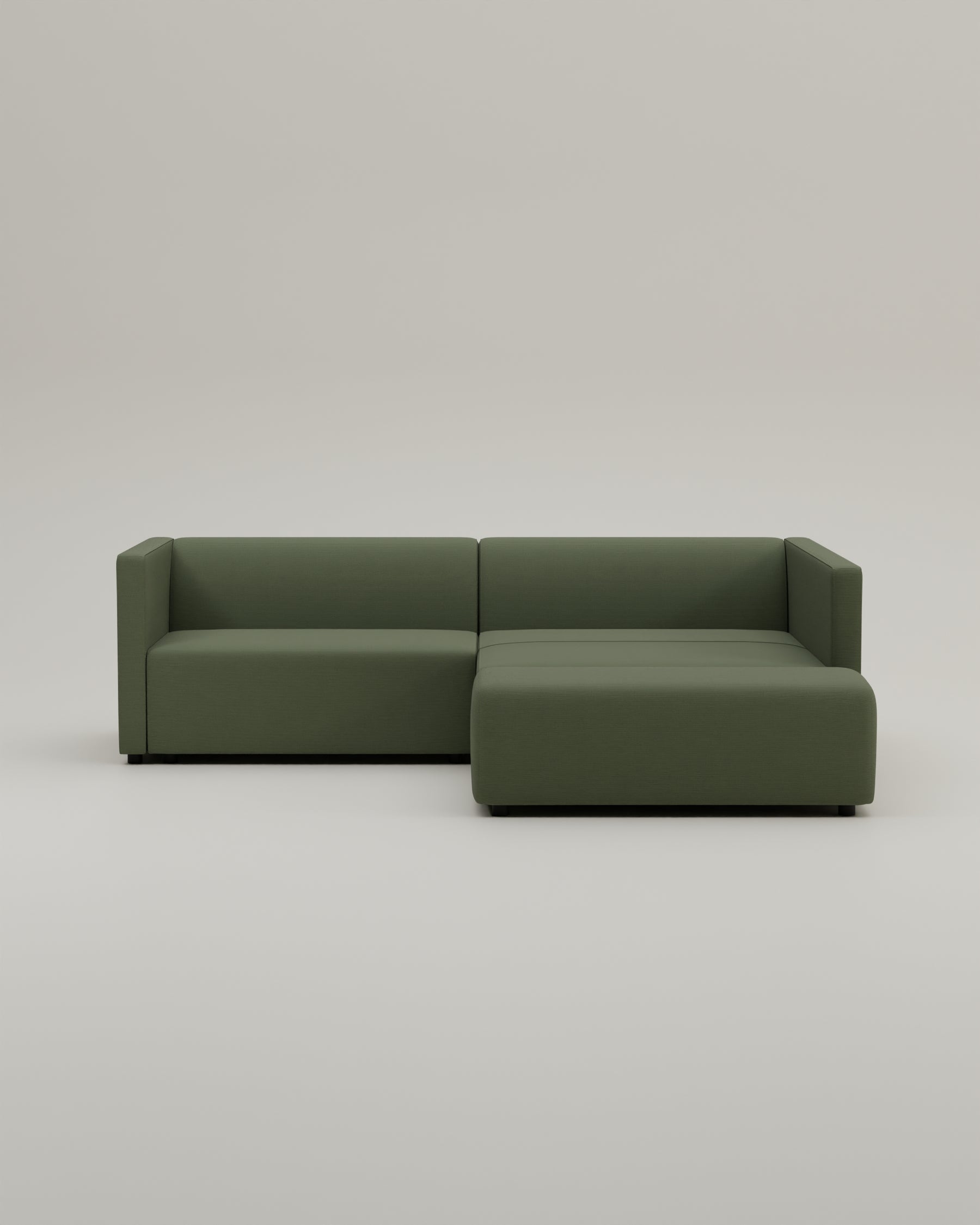 Outlet - Modulares Ecksofa Paula 3-Sitzer mit Schlaffunktion