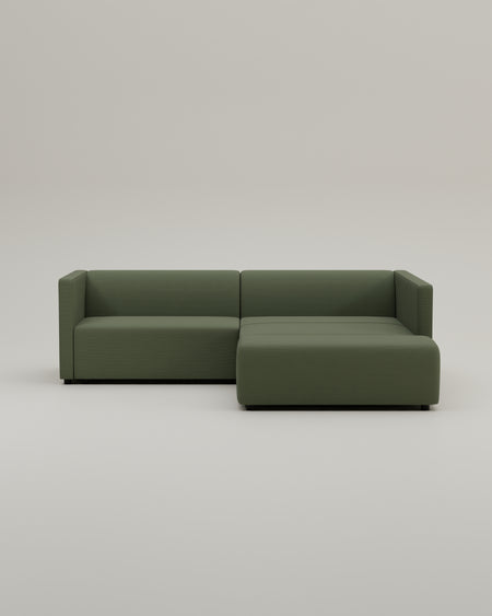 Outlet - Modular corner sofa Paula 3-seater with sleep function