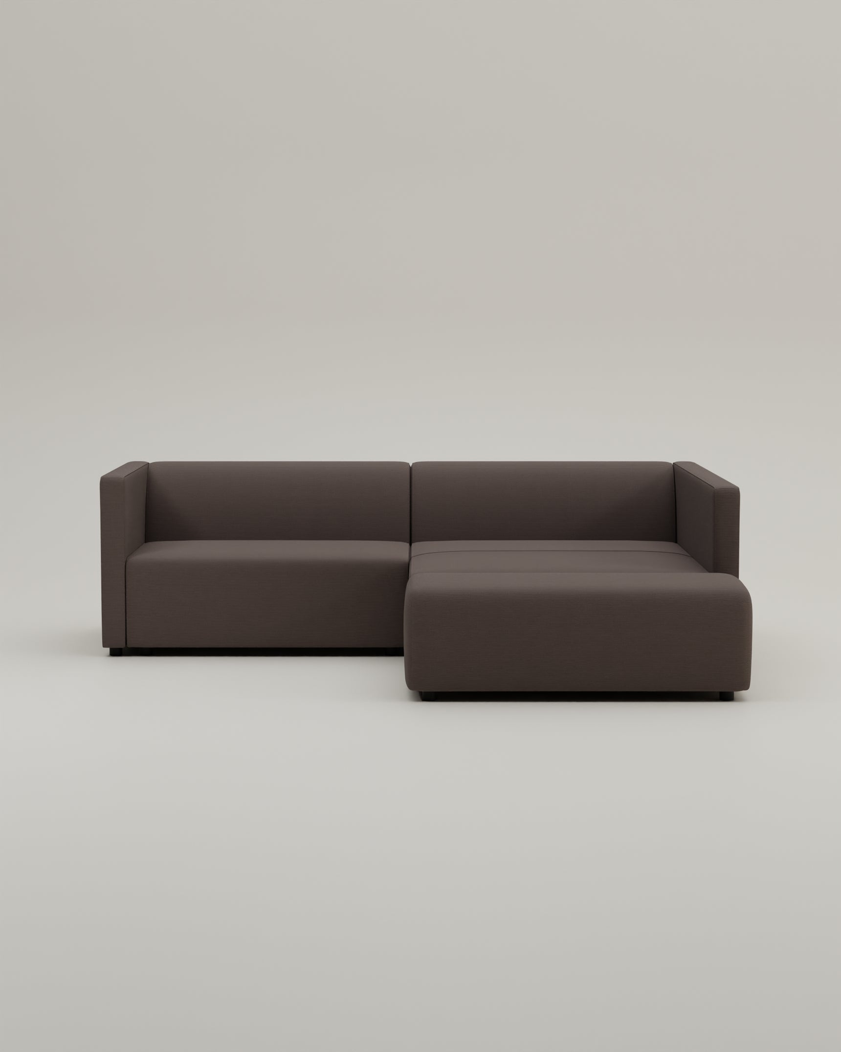 Modulares Ecksofa Paula 3-Sitzer mit Schlaffunktion