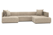 Paula M modular sofa with sleep function