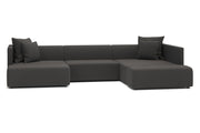 Paula M modular sofa with sleep function