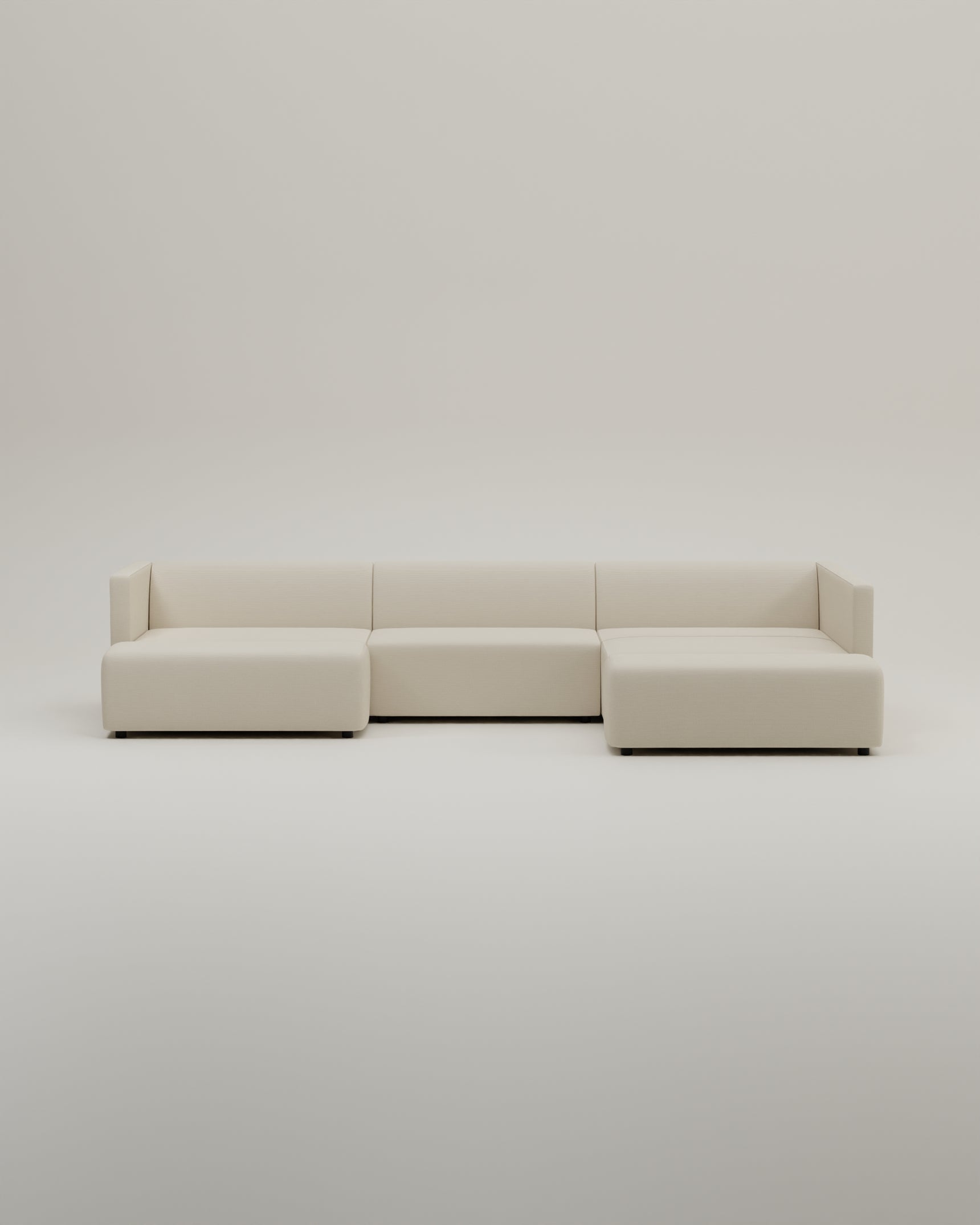 Modulares Sofa Paula U-Form / Wohnlandschaft mit Schlaffunktion