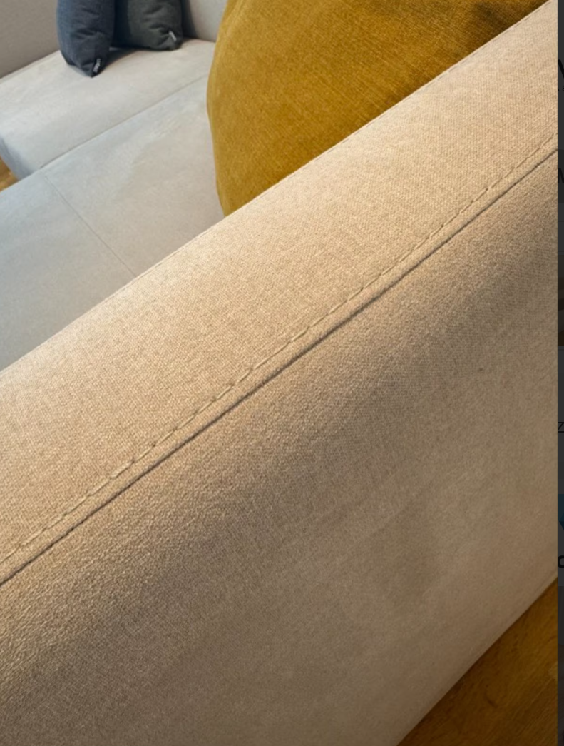 Outlet - Modulares Ecksofa Paula 3-Sitzer mit Schlaffunktion - Showroom Hamburg