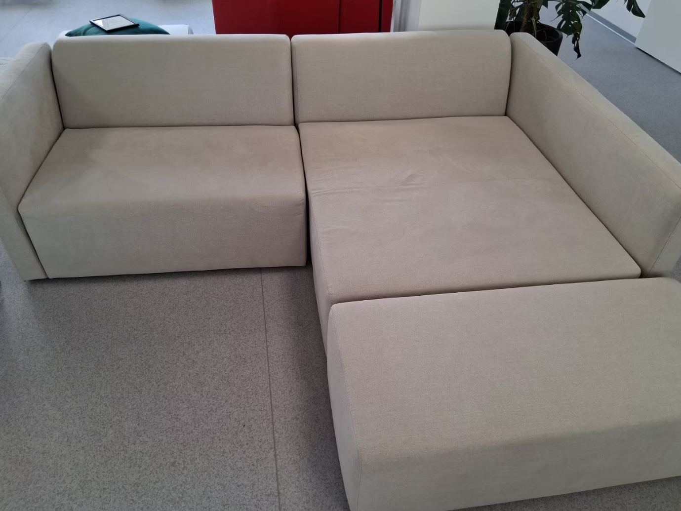 Outlet - Modulares Ecksofa Paula 3-Sitzer mit Schlaffunktion - Showroom Düsseldorf