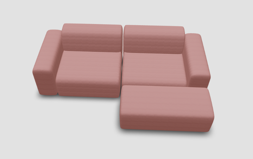 Outlet - Modulares Sofa Nina
