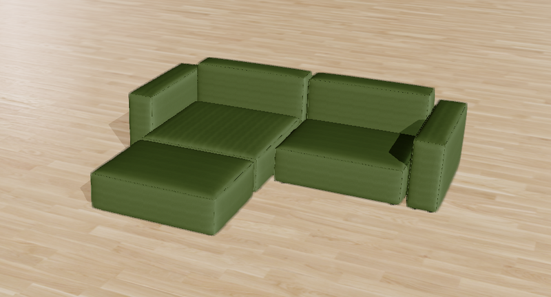 Ersatzbezug - Modulares Sofa Harvey - Individuell Ivan