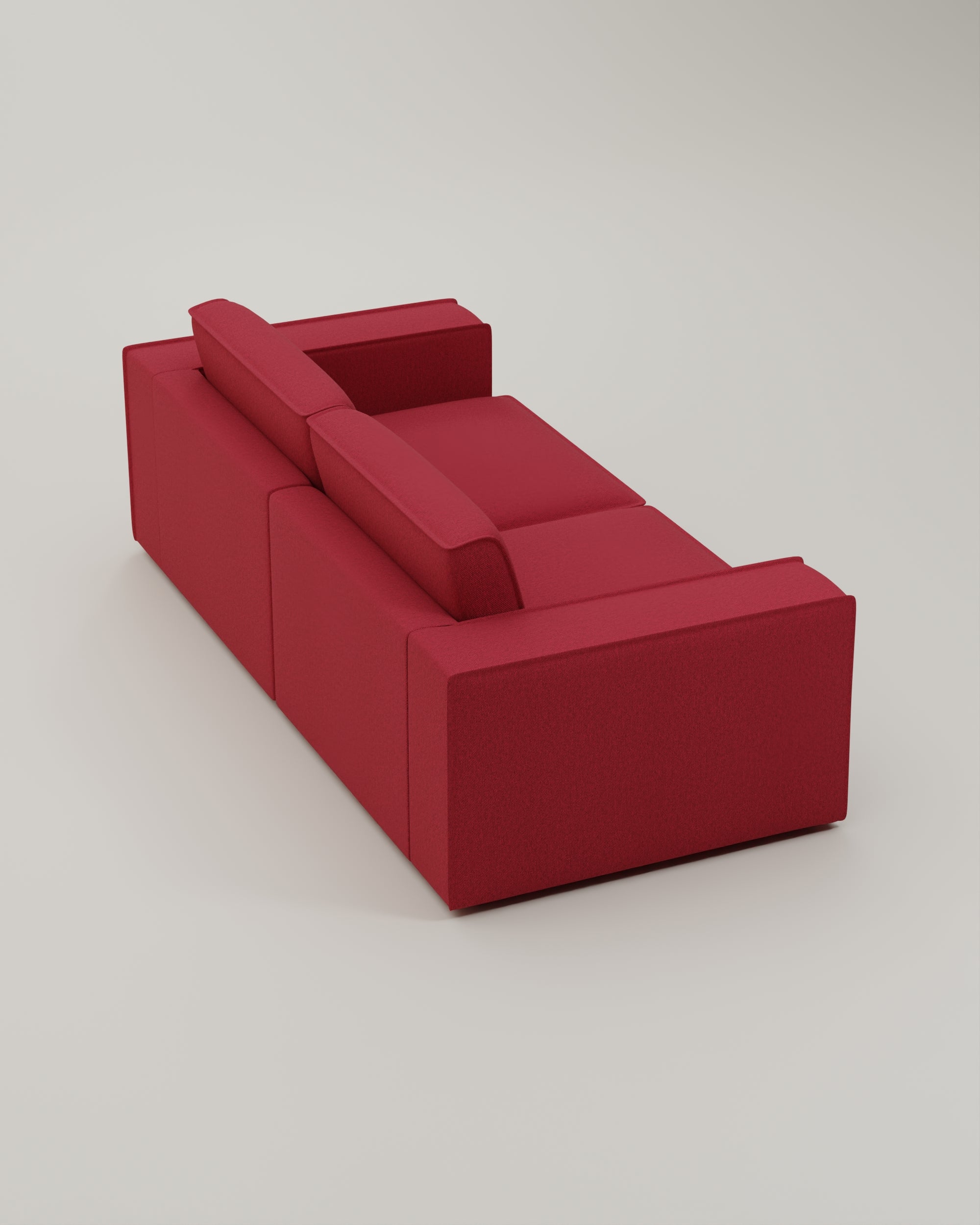 Terra-2-sitzer standard-veluno-red-back.jpg