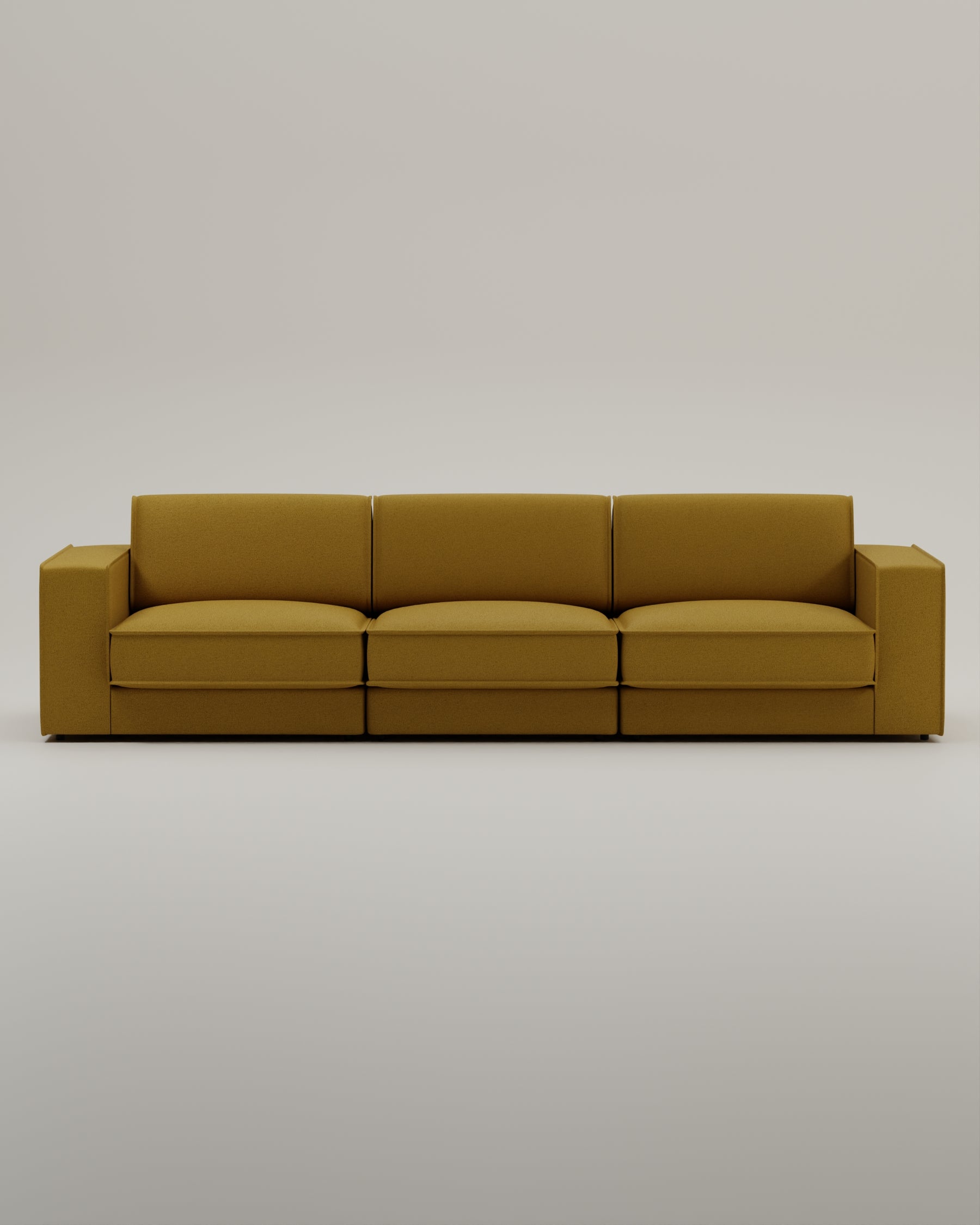 Modulares Sofa Terra 3-Sitzer mit Schlaffunktion