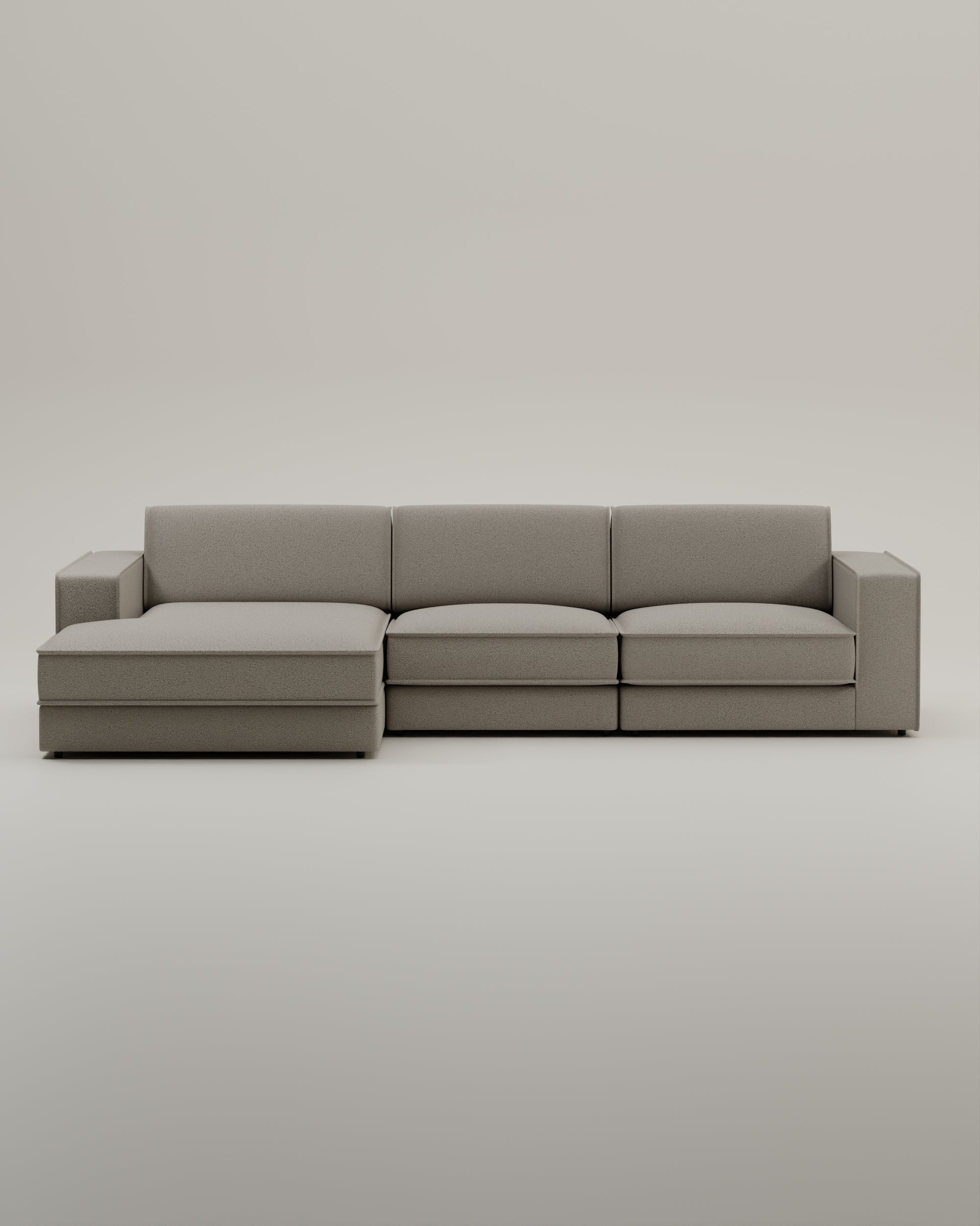 Modulares Sofa Terra L 4-Sitzer mit Schlaffunktion