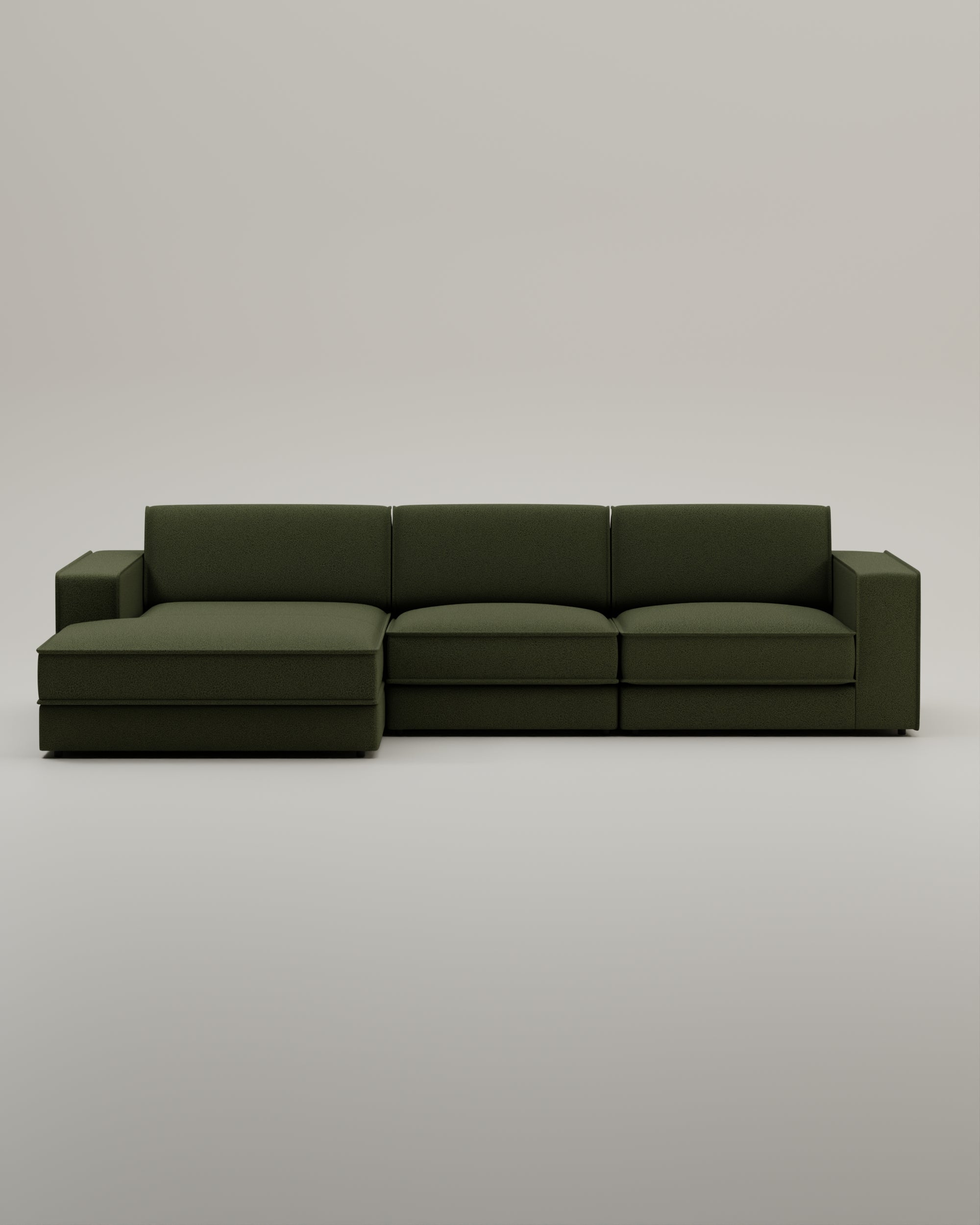 Modulares Sofa Terra L 4-Sitzer mit Schlaffunktion