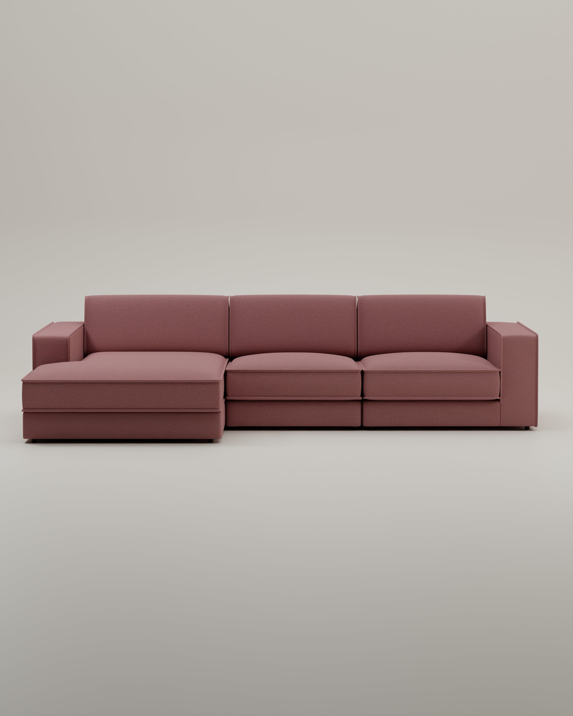 Modulares Sofa Terra L 4-Sitzer mit Schlaffunktion