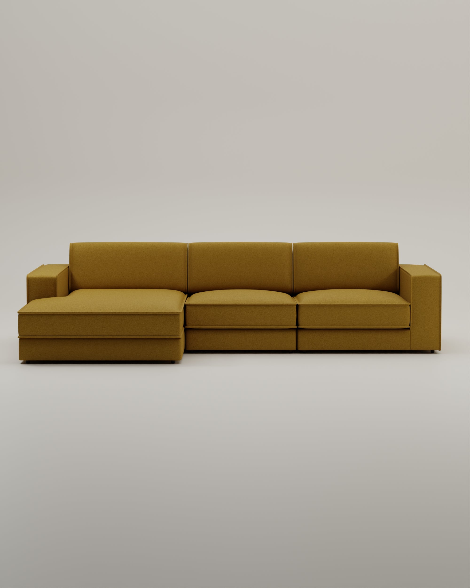 Modulares Sofa Terra L 4-Sitzer mit Schlaffunktion