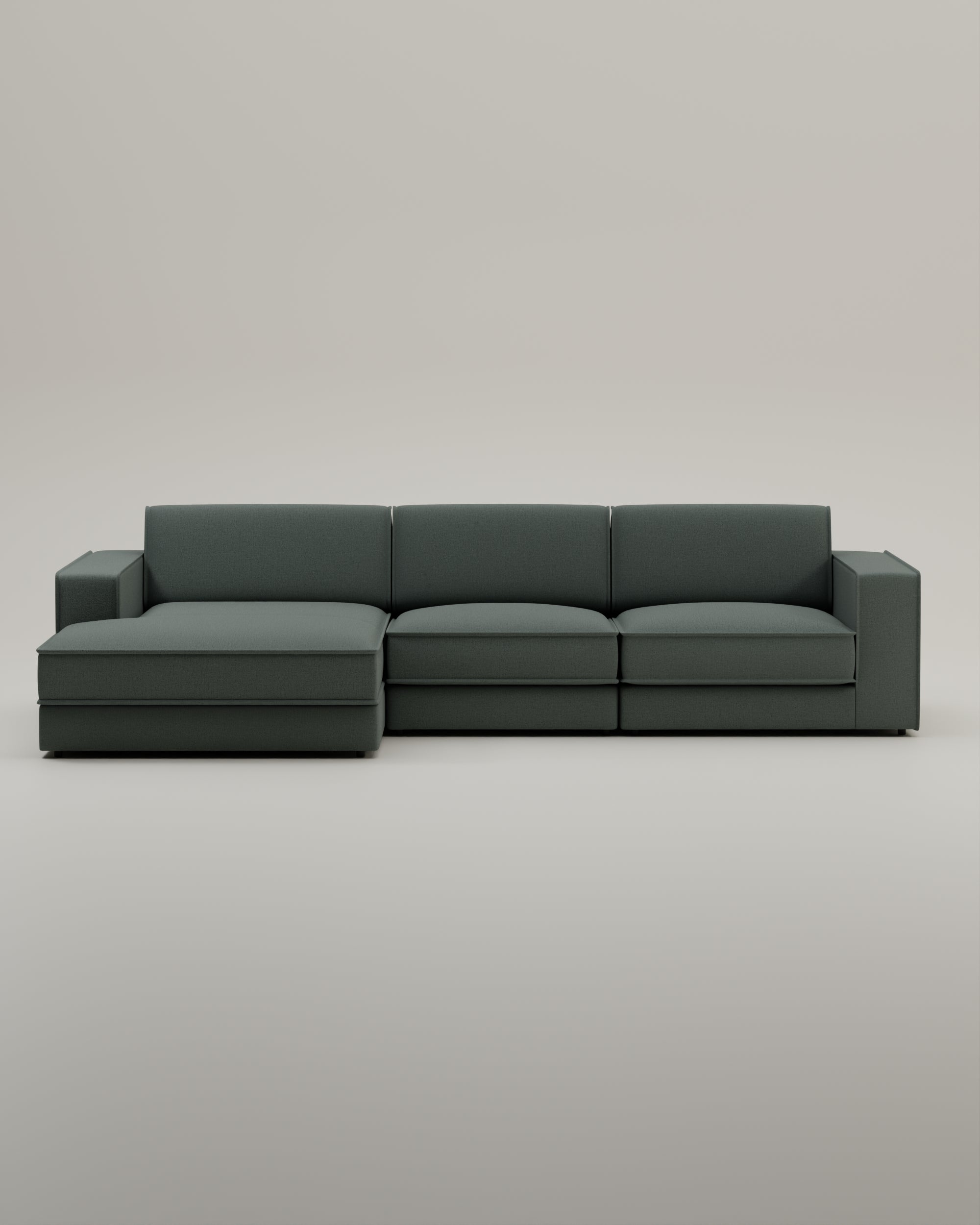 Modulares Sofa Terra L 4-Sitzer mit Schlaffunktion