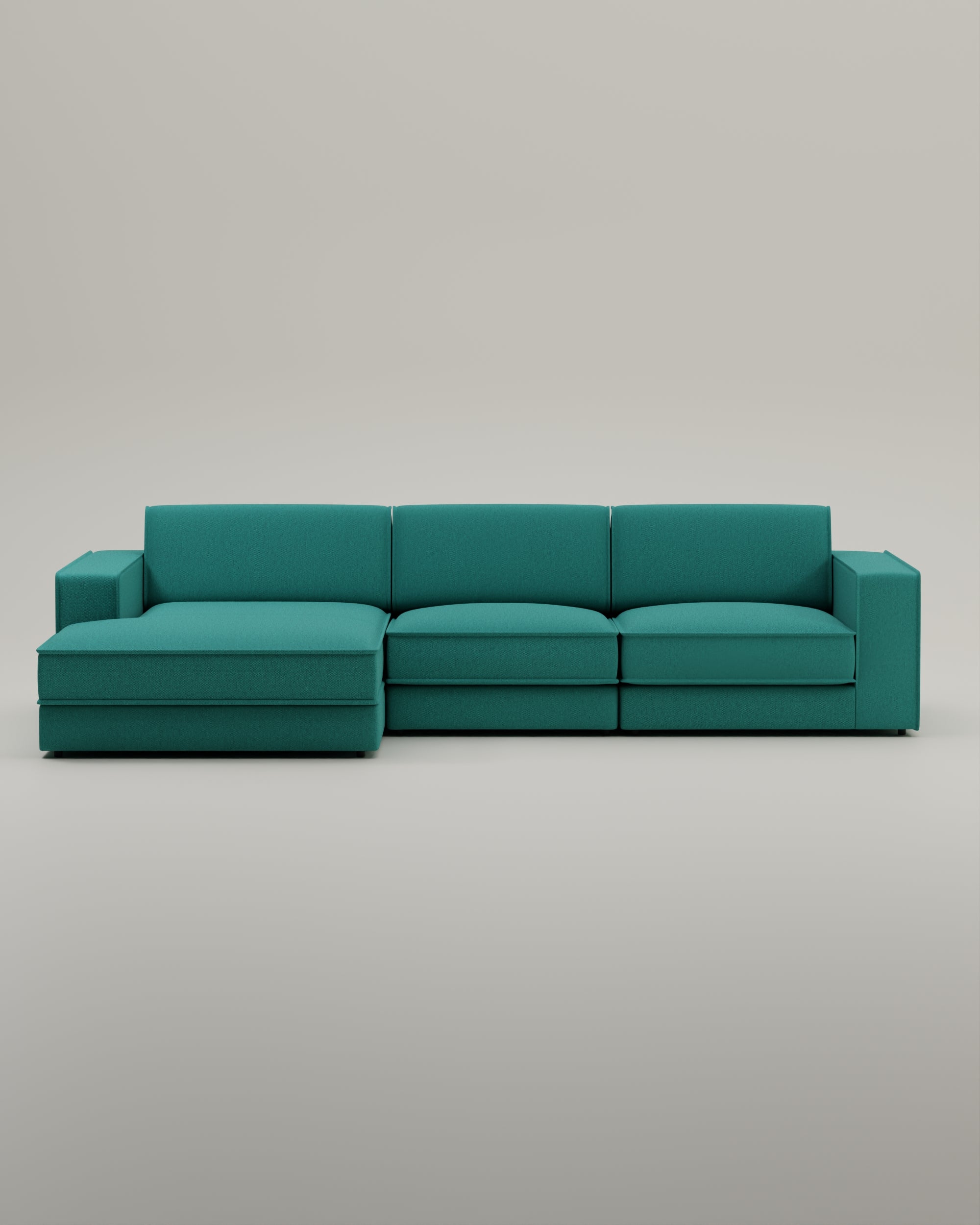 Modulares Sofa Terra L 4-Sitzer mit Schlaffunktion