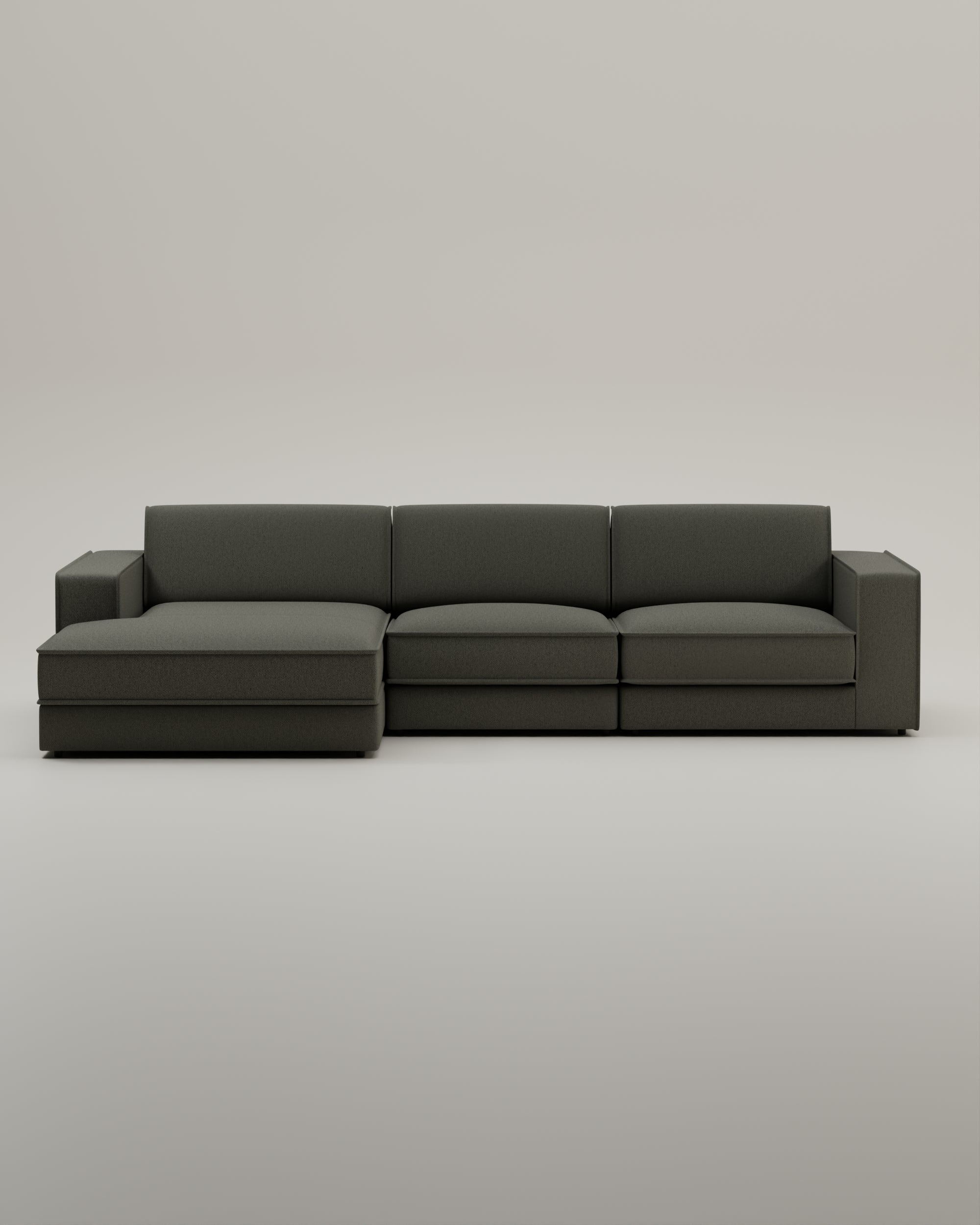 Modulares Sofa Terra L 4-Sitzer mit Schlaffunktion