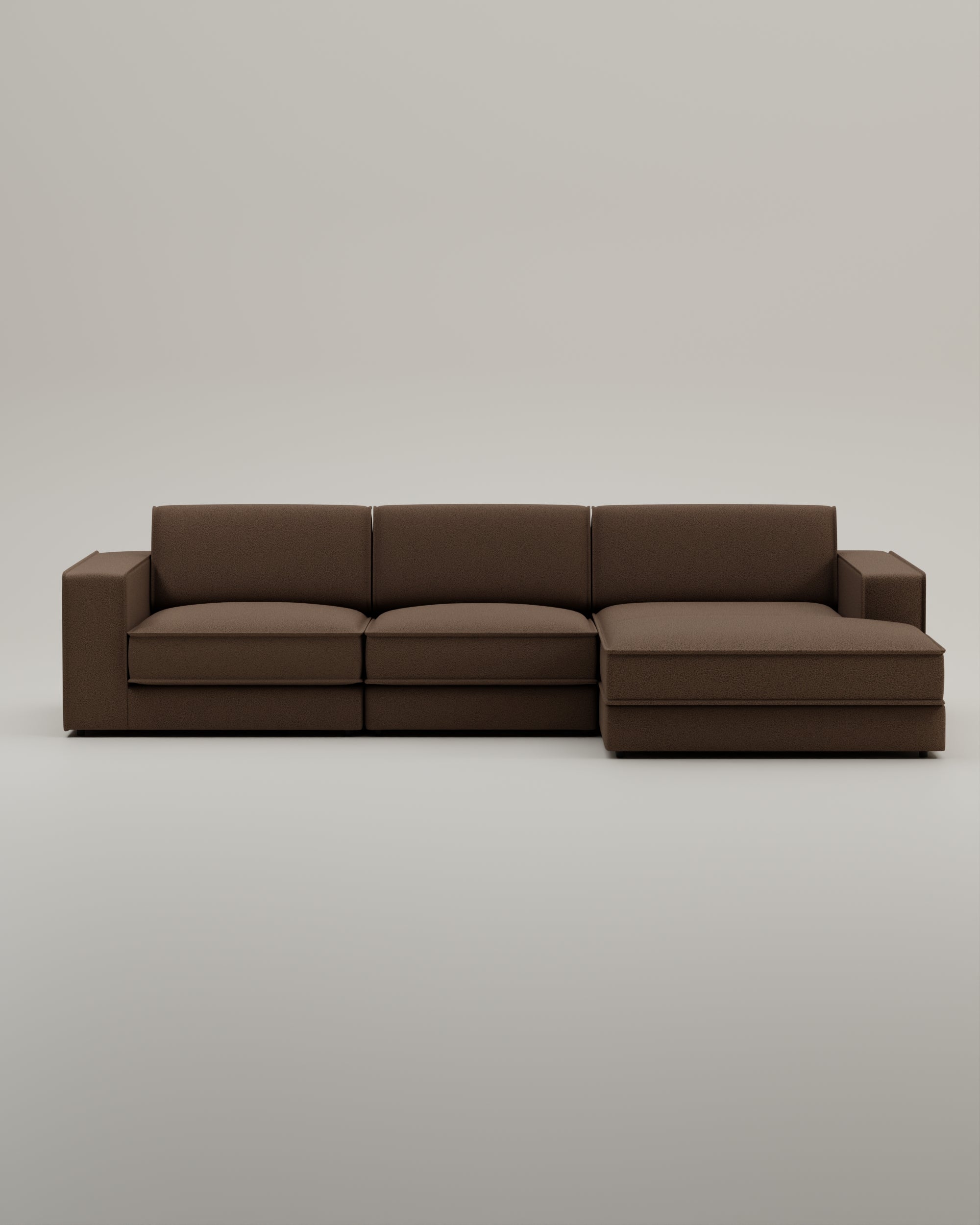 Modulares Sofa Terra L 4-Sitzer mit Schlaffunktion