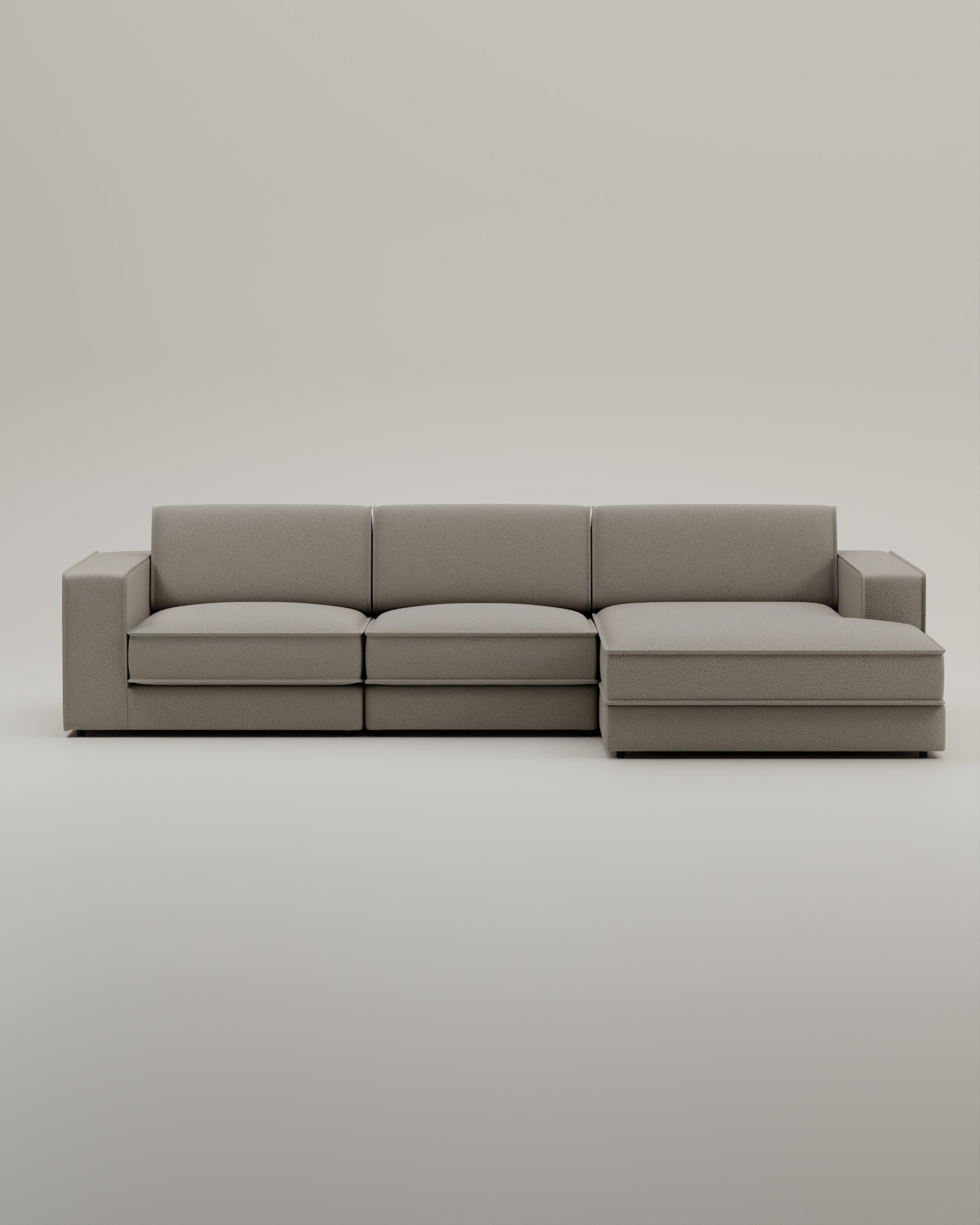 Modulares Sofa Terra L 4-Sitzer mit Schlaffunktion