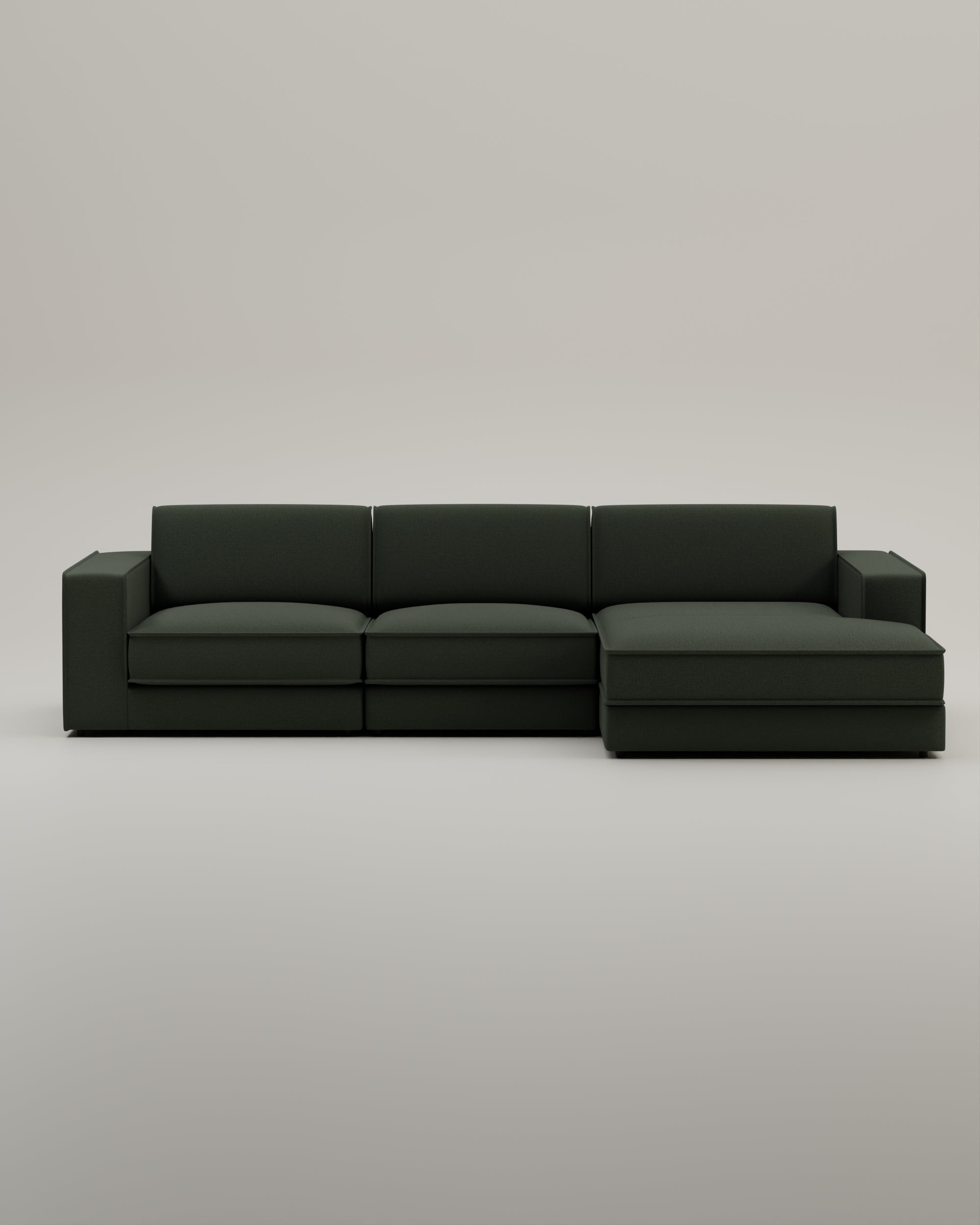 Modulares Sofa Terra L 4-Sitzer mit Schlaffunktion