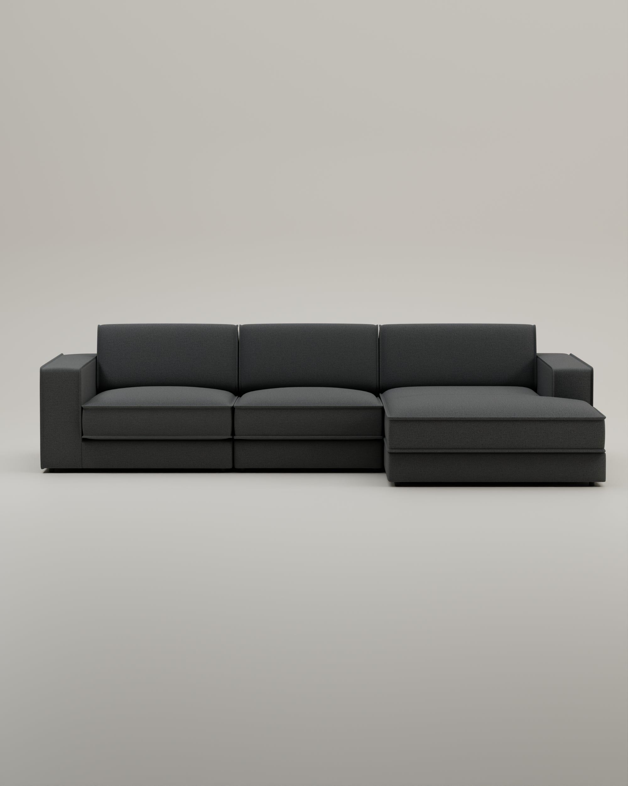 Modulares Sofa Terra L 4-Sitzer mit Schlaffunktion