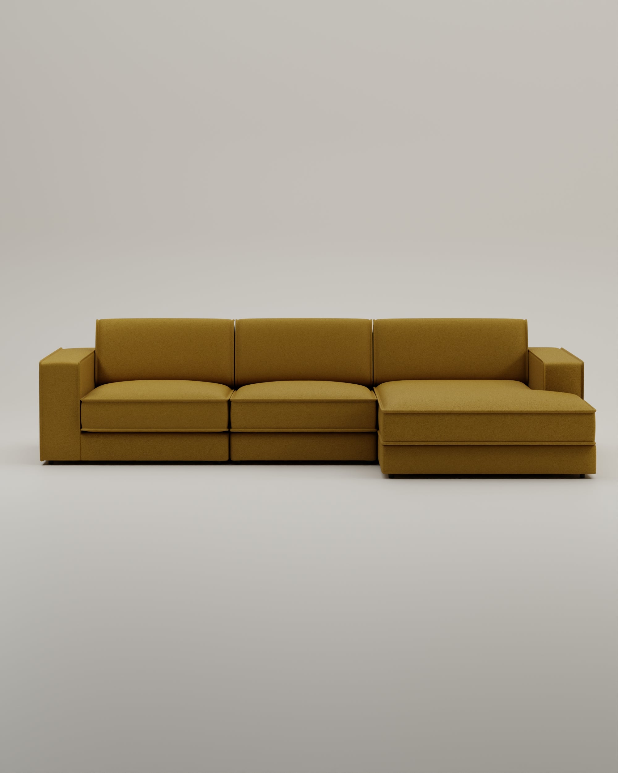 Modulares Sofa Terra L 4-Sitzer mit Schlaffunktion