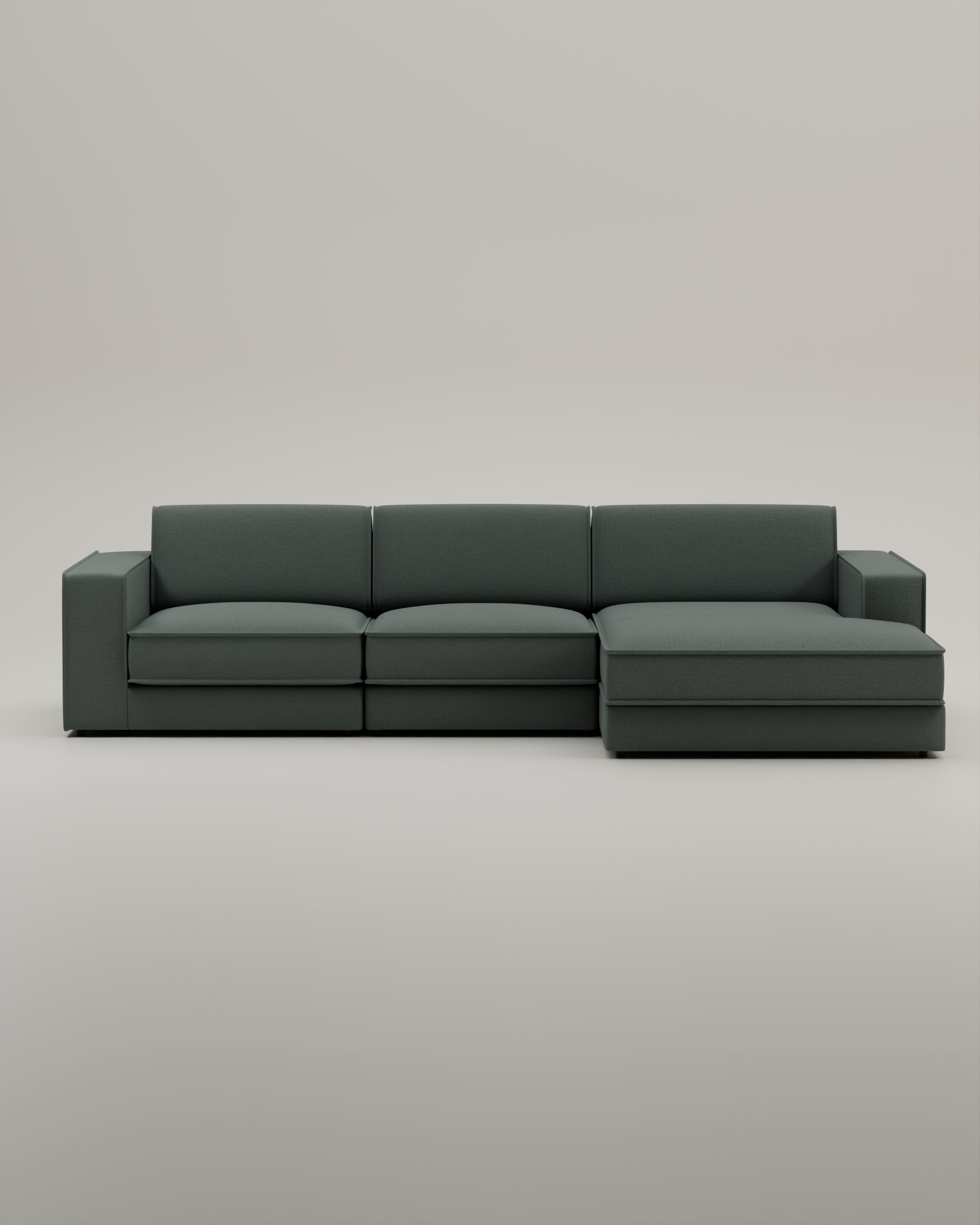 Modulares Sofa Terra L 4-Sitzer mit Schlaffunktion