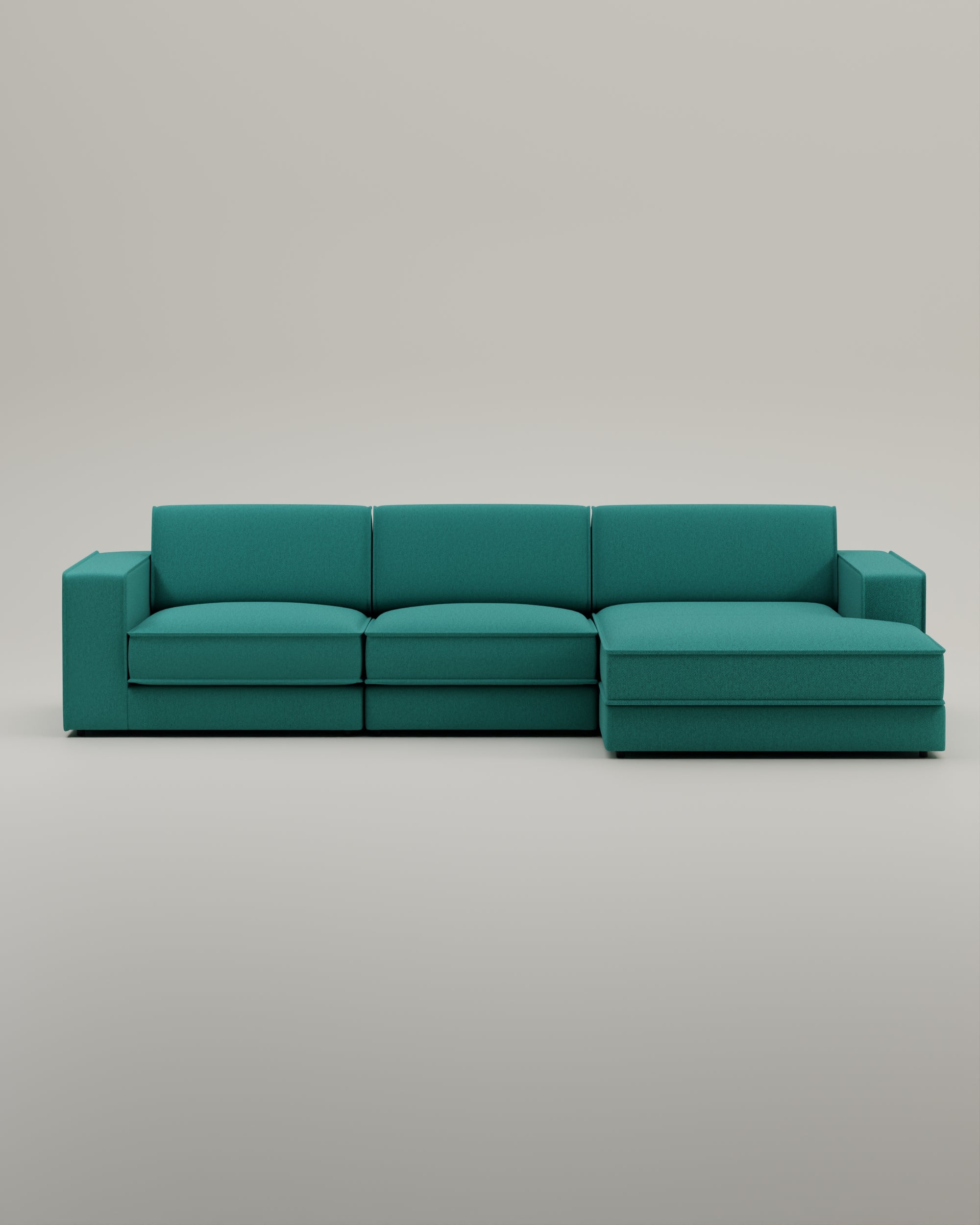 Modulares Sofa Terra L 4-Sitzer mit Schlaffunktion