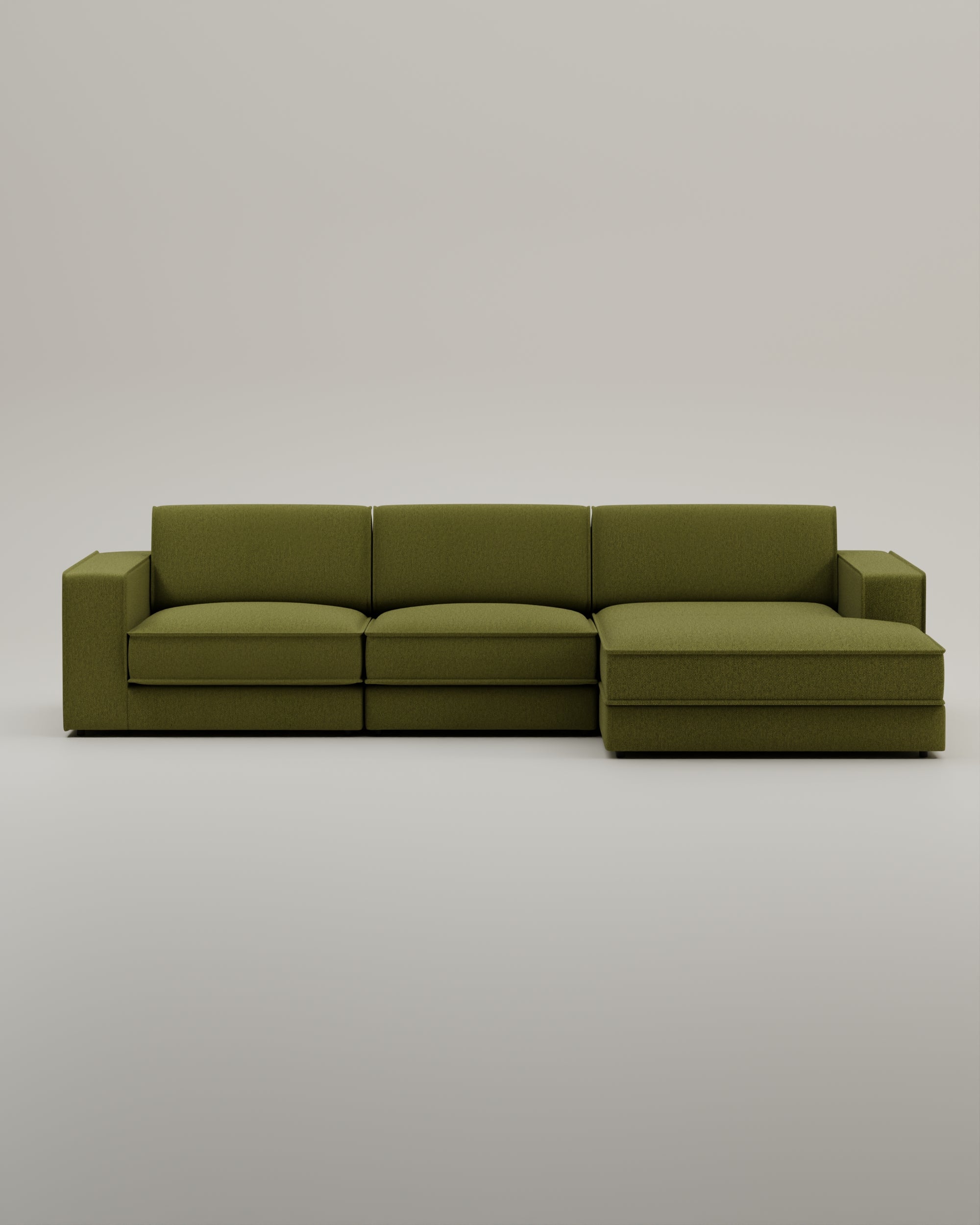 Modulares Sofa Terra L 4-Sitzer mit Schlaffunktion