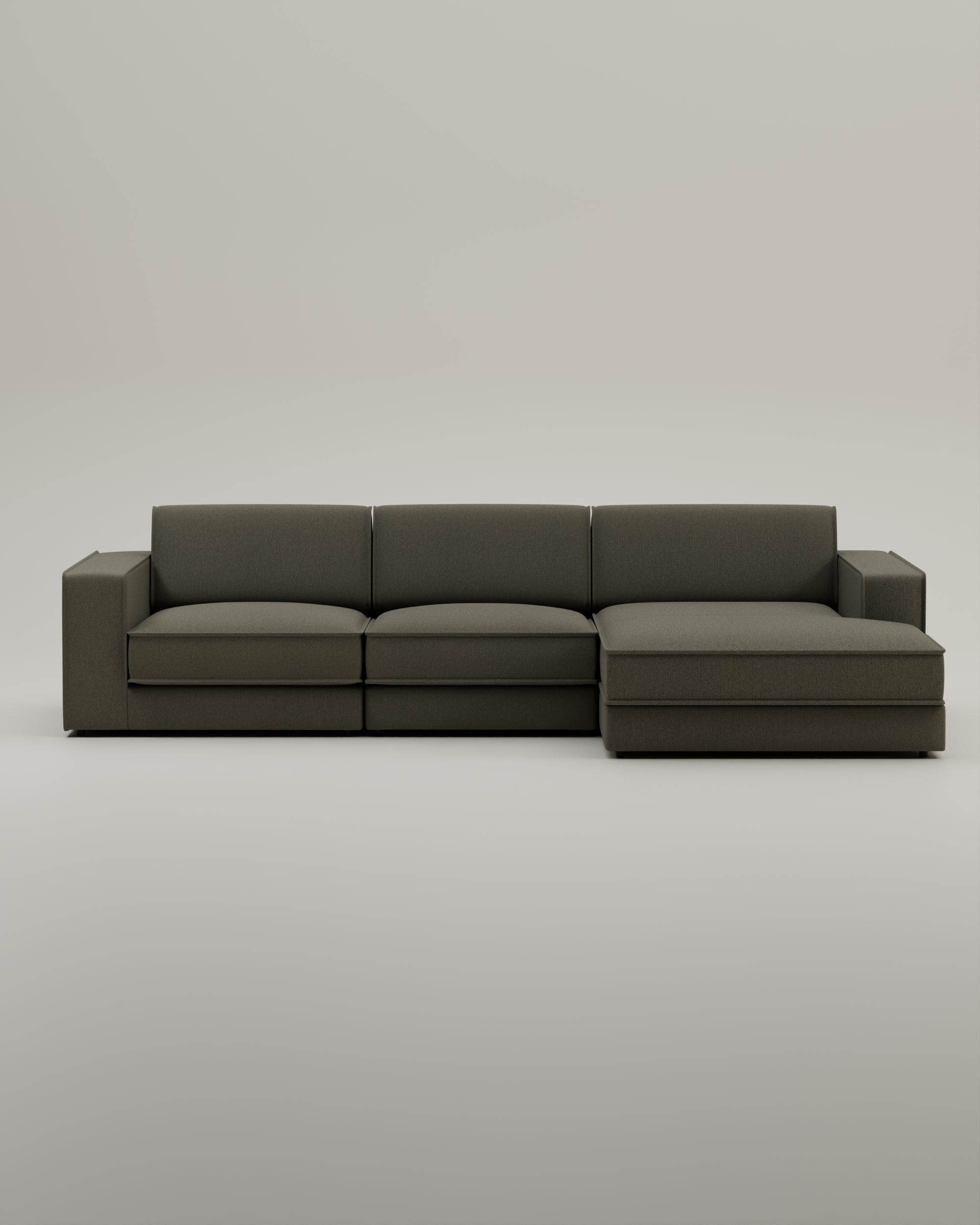 Modulares Sofa Terra L 4-Sitzer mit Schlaffunktion