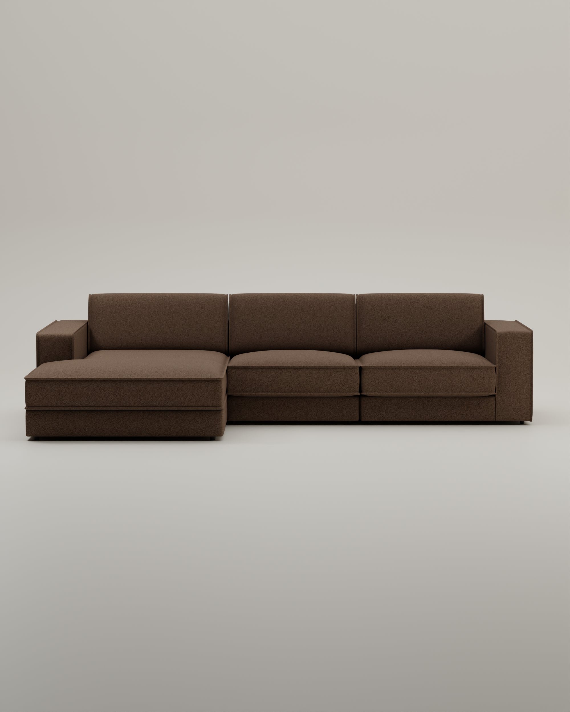 Modulares Sofa Terra L 4-Sitzer mit Schlaffunktion