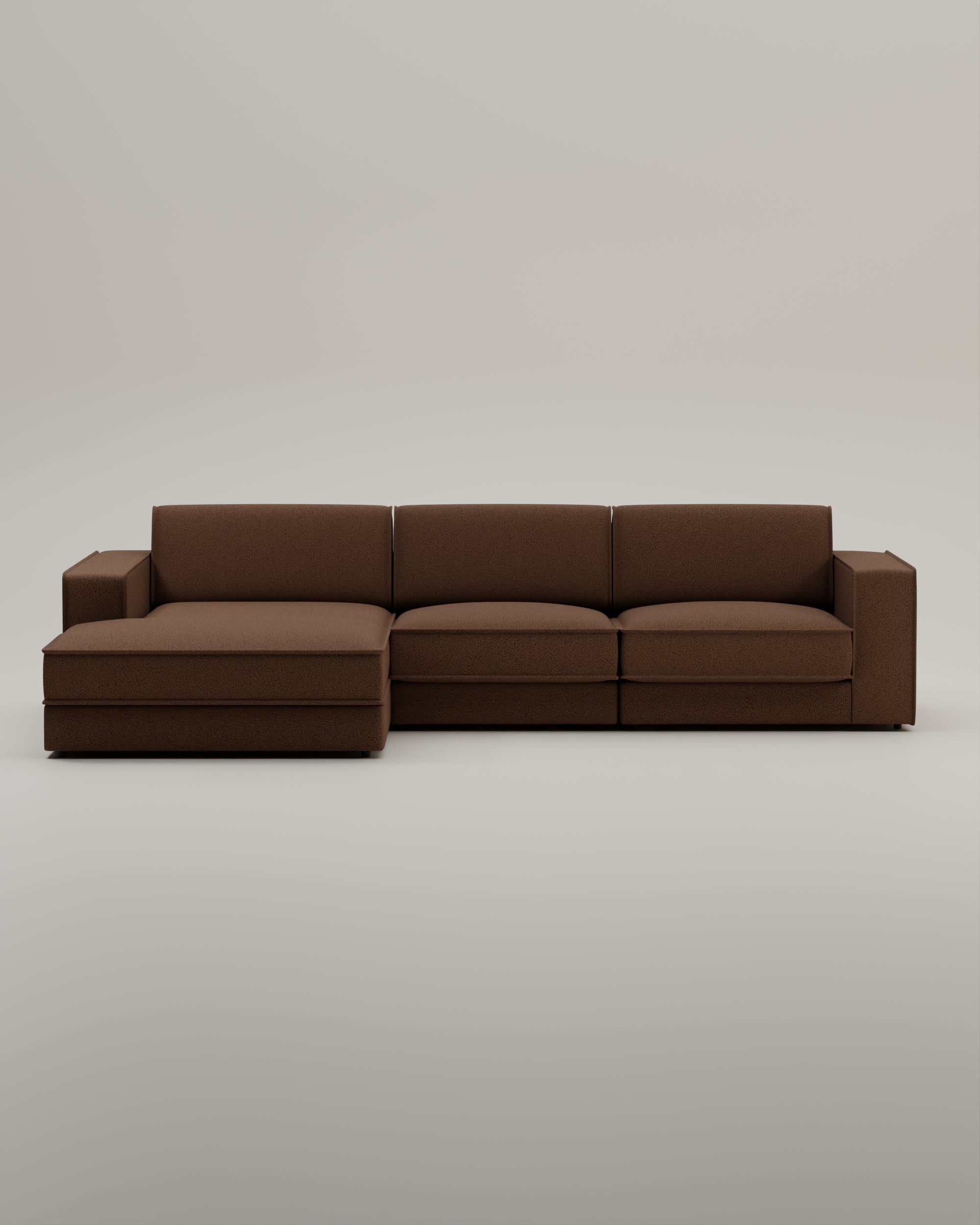 Modulares Sofa Terra L 4-Sitzer mit Schlaffunktion