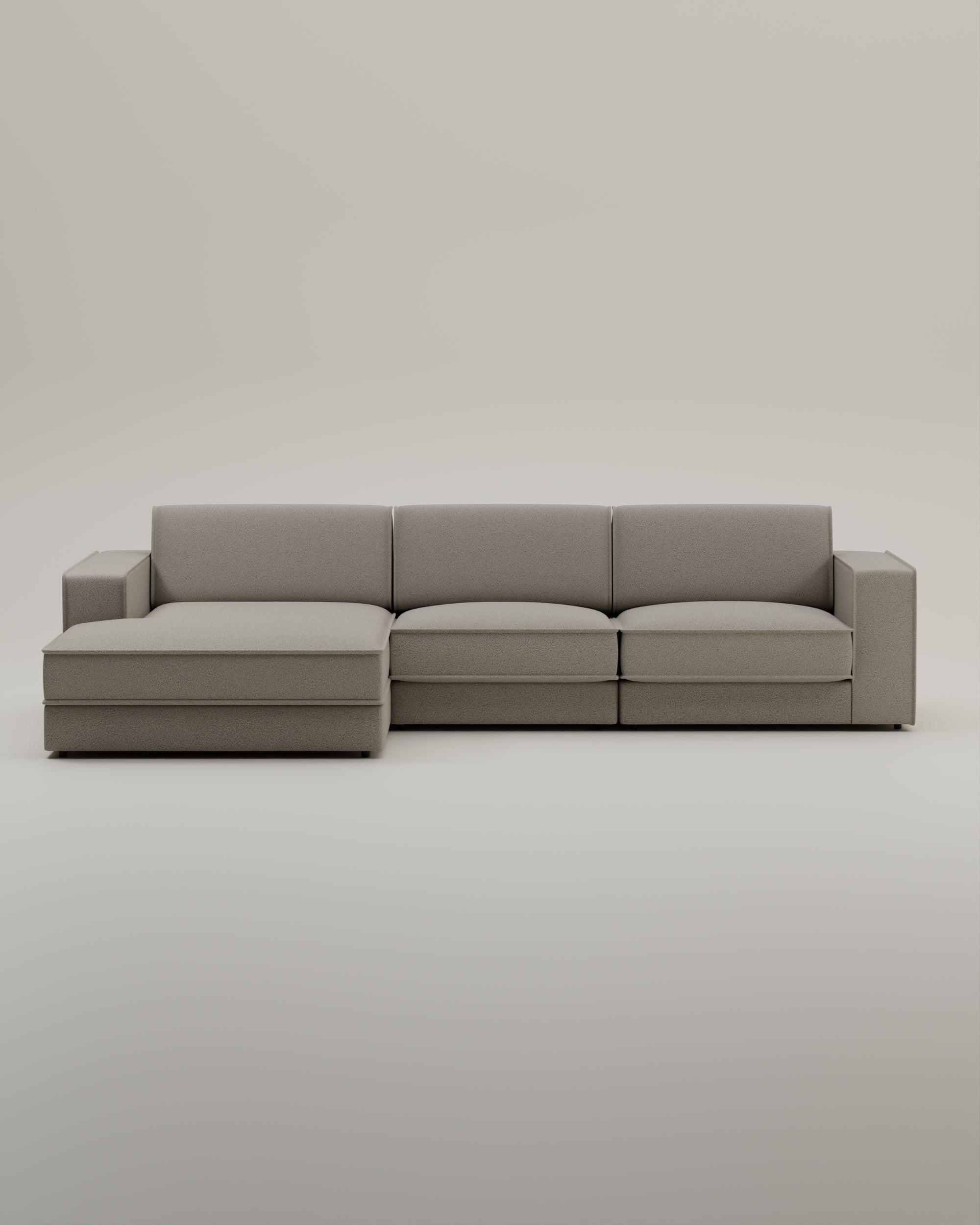 Modulares Sofa Terra L 4-Sitzer mit Schlaffunktion